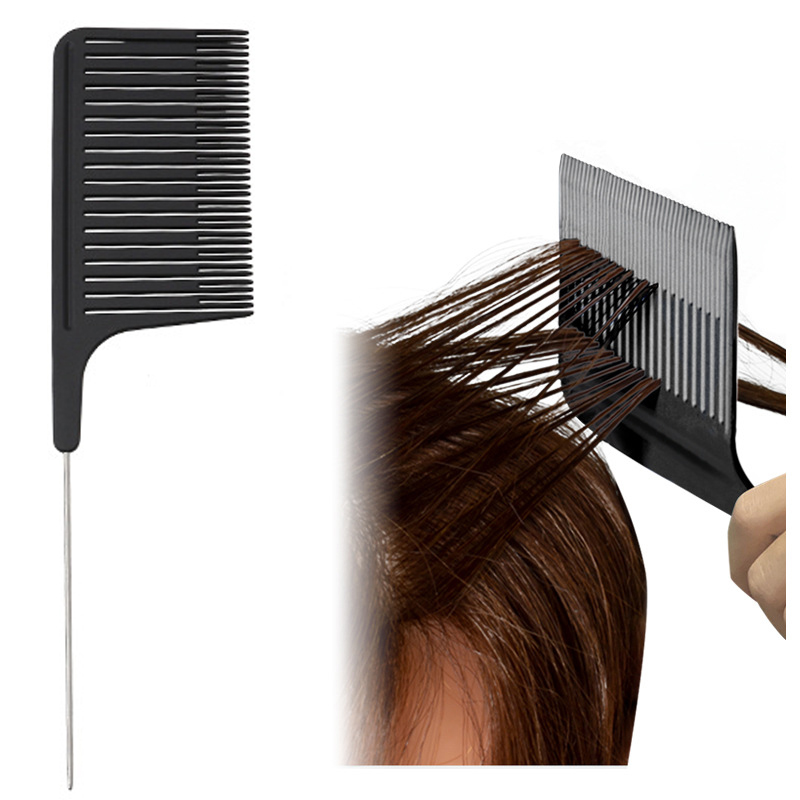 Best of Hairdressing Comb Plastic Pointed-tail Comb Hair Salon Professional Hair Dye Comb High Temperature Anti-static Hair Cutting Comb Reviews & Tips