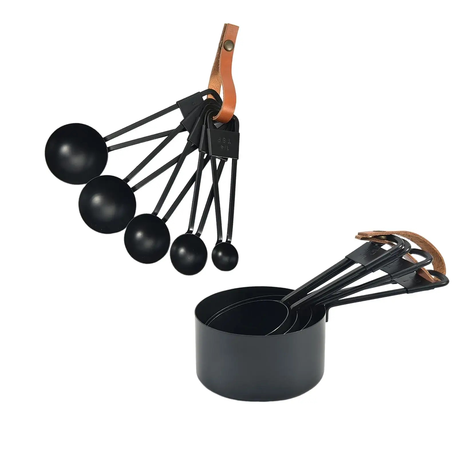 Stainless Steel Measuring Spoons Set Teaspoon Metal Kitchen Measure Set for kitchen Baking Dry Liquid food