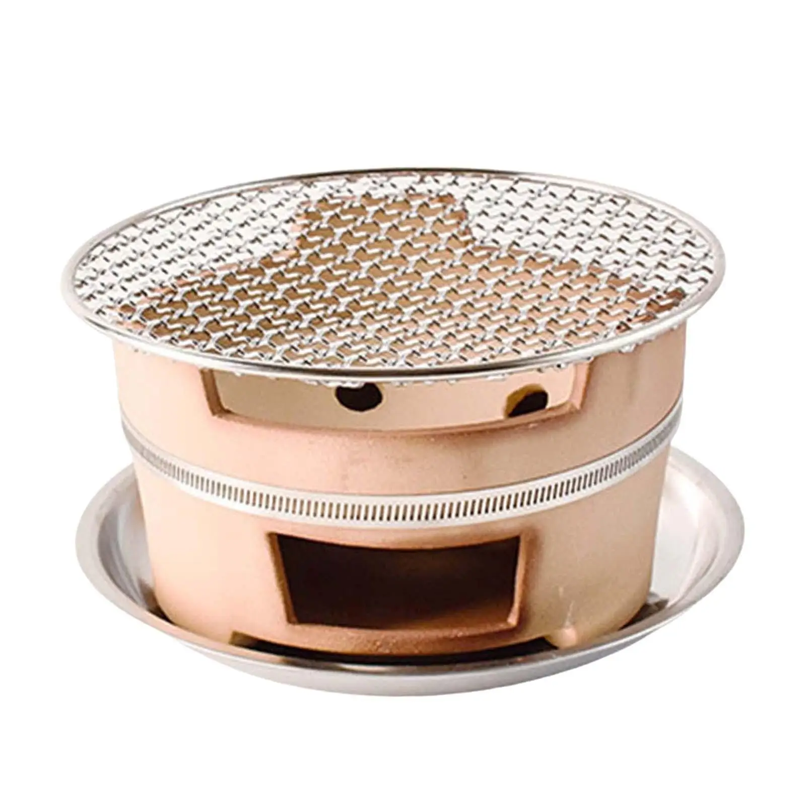 Portablel Clay  Carbon Furnace Barbecue Grill Outdoor Hot Pot  for Keep Warm Household Hiking Picnic Travel