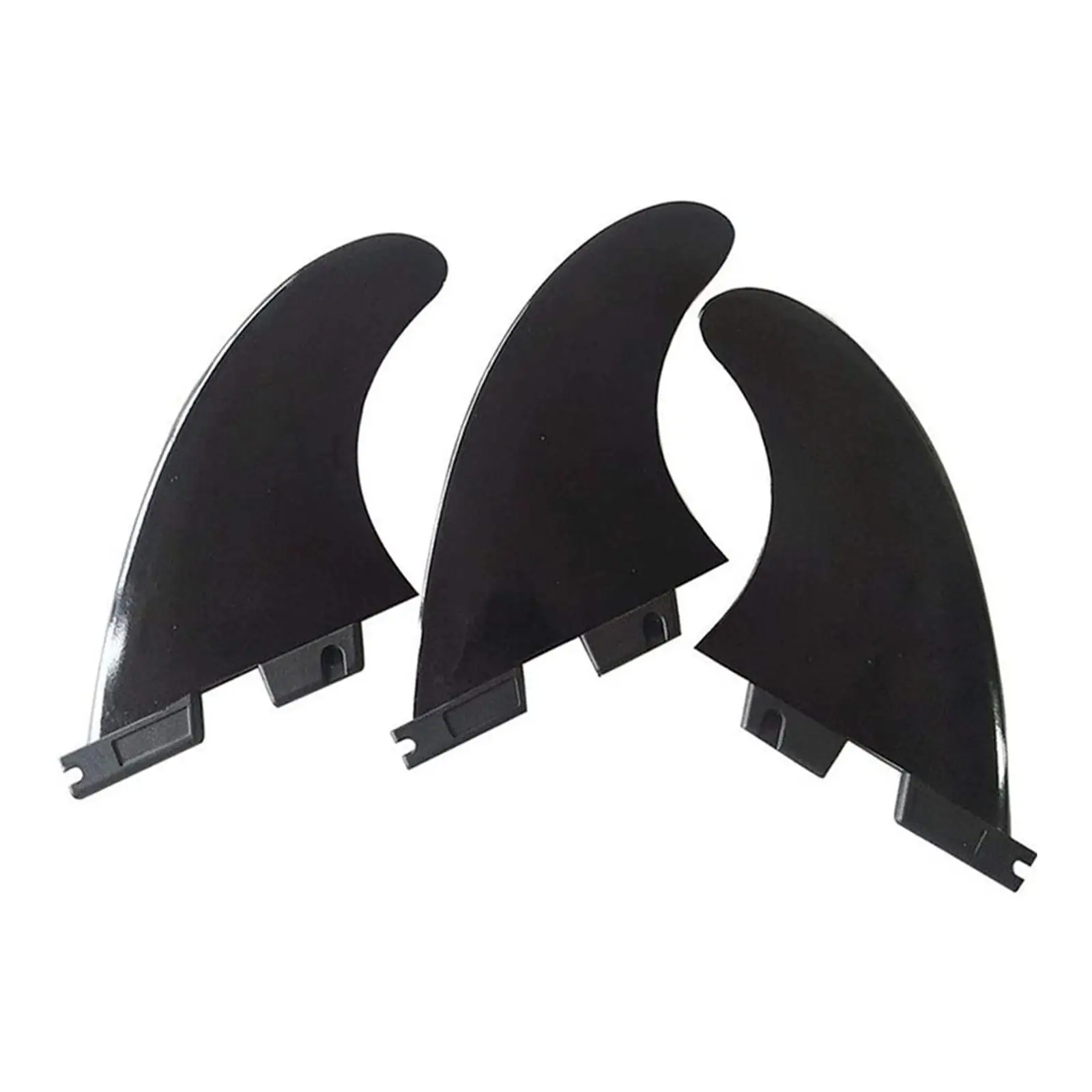 3x Surfboard Fins Surf Fin Paddleboard Fin for Water Sports Paddleboard Boat