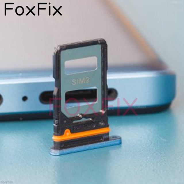 Bandeja Para Tarjeta SIM Dual + Aguja Para Xiaomi Redmi 12C - Reemplazo Original, Color Azul