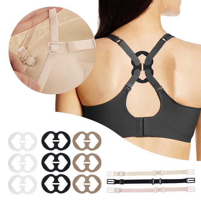 12 Clip Per Reggiseno Multiuso - Antiscivolo, Sollevamento E Reggisinga Nascosta