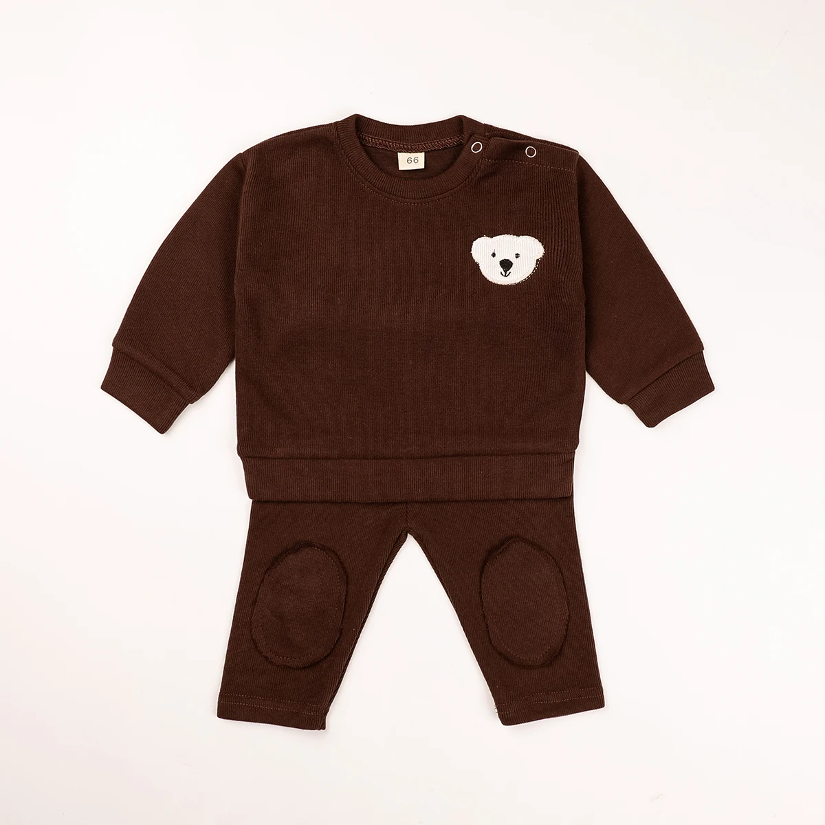 Baby Boy Clothes Set 2pcs Organic Cotton Patch Goose Sweatshirts Tops+Pants Children Kids Outfits Toddler Baby Girl Clothes Sets Baby Clothing Set luxury