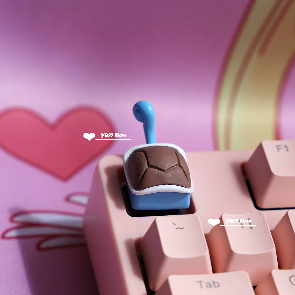 esc chave personalidade resina keycap tridimensional anime dos desenhos animados elf keycaps teclado kawaii keycaps compatível com mx switches