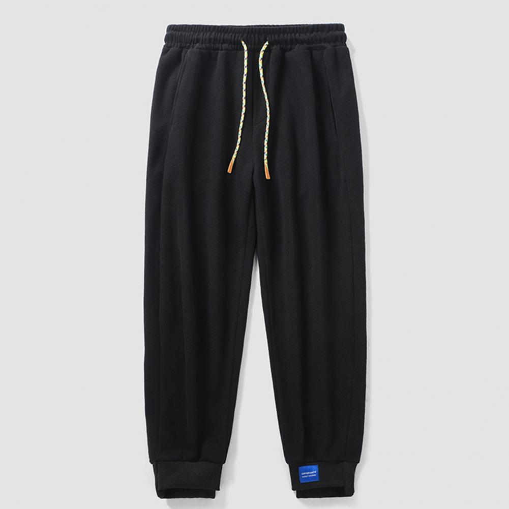 Description Picture 3 of itemPlus Size Cargo Pants New Design Custom Flare Sweat Pants Street Wear Men Pile Up Stacked Pants for Men