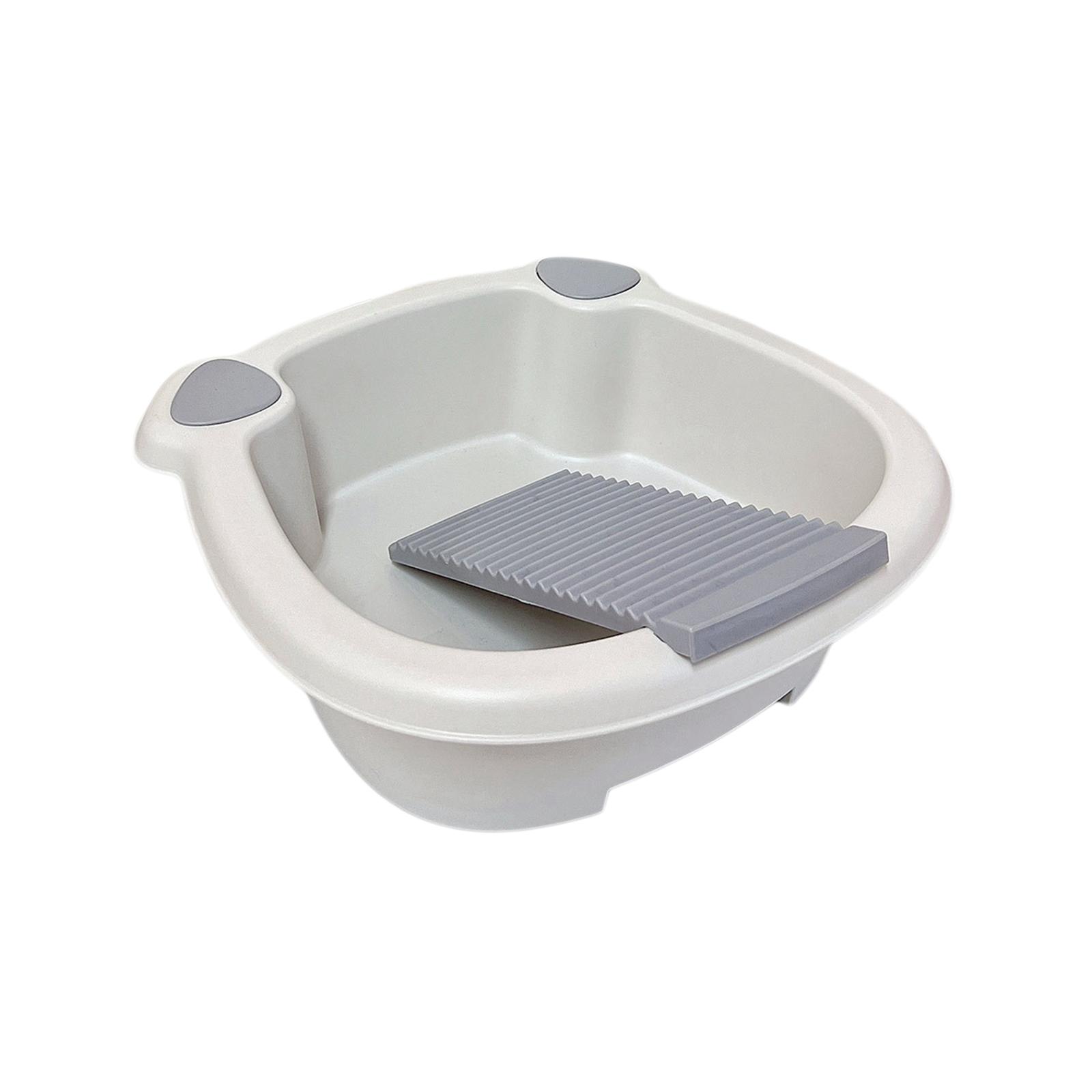 Washing Clothes Bucket Hand Wash Board Washboard Basin Wash Tub with Washboard for Hand Wash Clothes Underwear Blouses Home Washing Clothes Bucket Hand Wash Board Washboard Basin Wash Tub with Washboard for Hand Wash Clothes Underwear Blouses Home