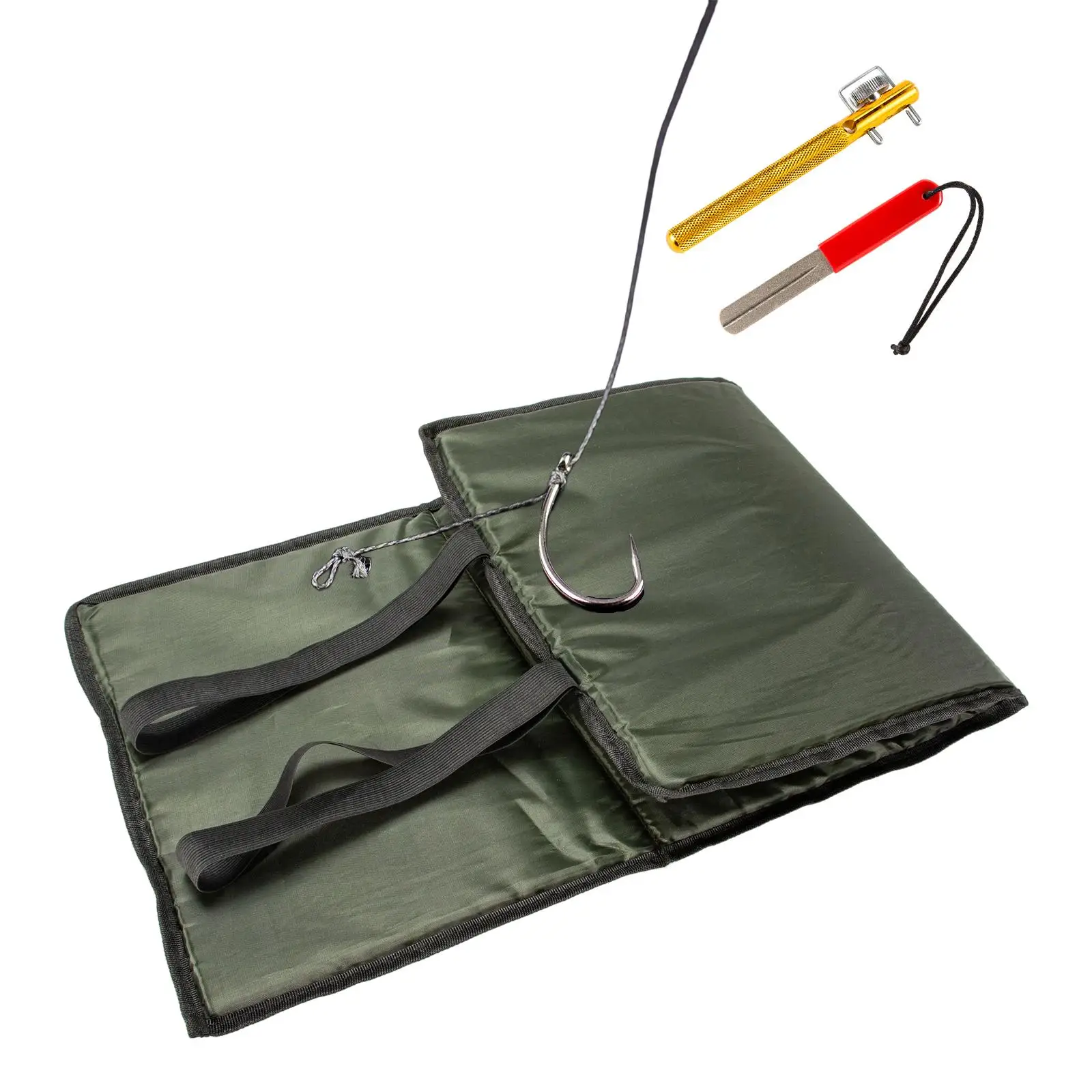Folding Unhooking Mat, Folded Cushion Seat Pad Fish Landing Mat for Outdoor Activities