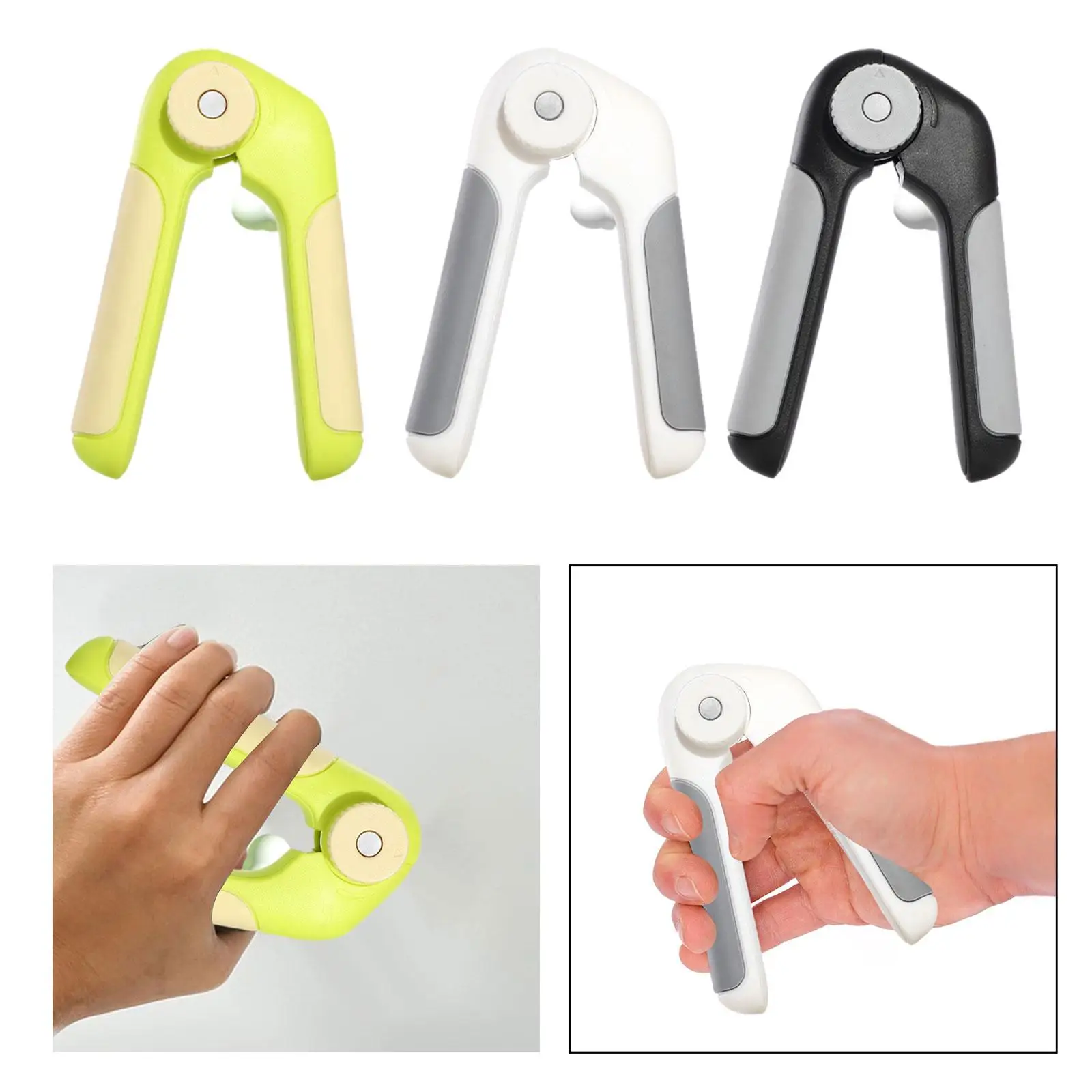 Hand Grip Strengthener Hand Exercises Wrist and Forearm Strength Trainer for Seniors Musician Athletes Piano Player Women Men