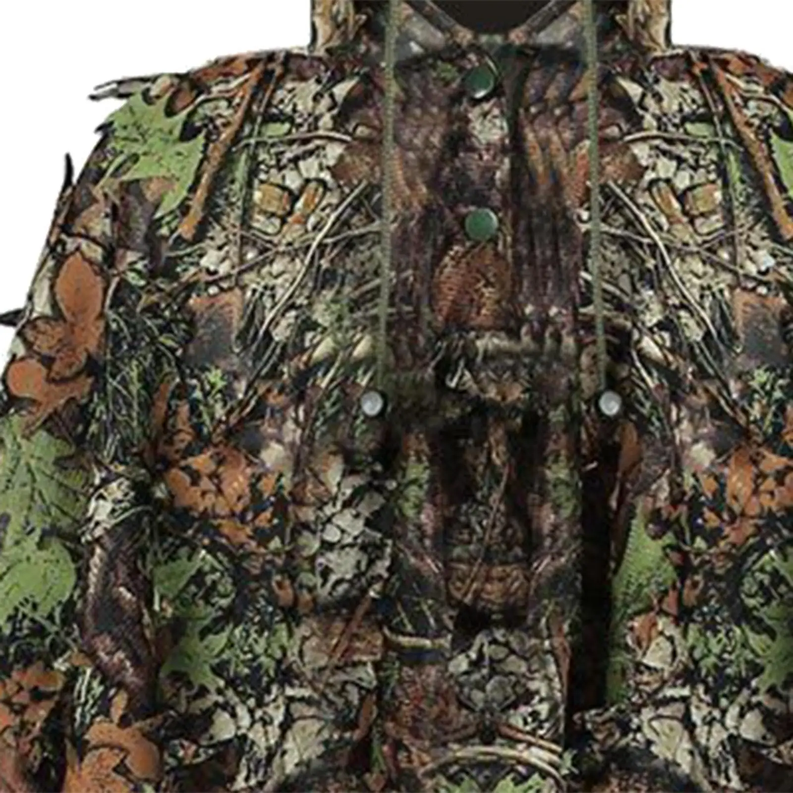 Ghillie Suit Lightweight Camo Suit for Photography Costume Turkey Hunting