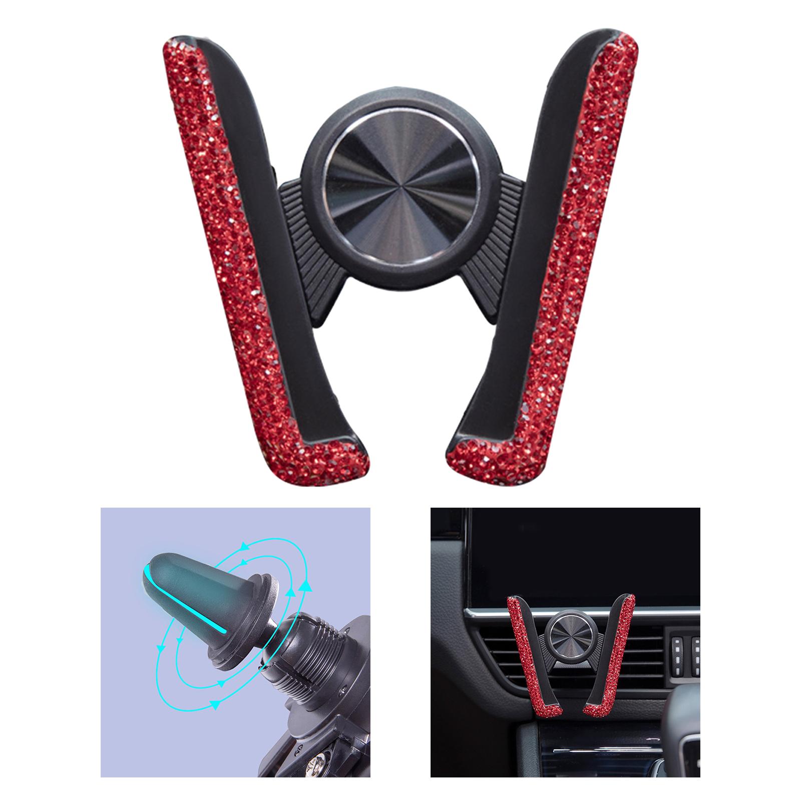 Car Phone Holder Vehicle Clamp Cell Phones Stand Smartphones Support Bracket