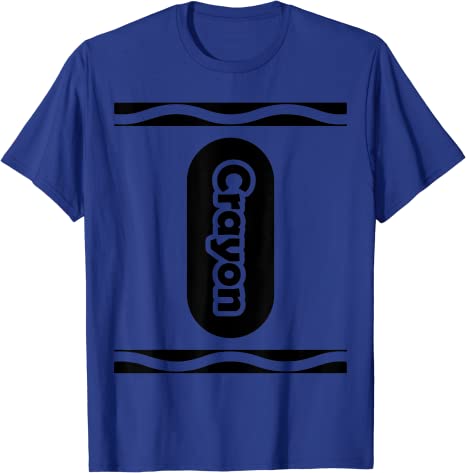 Wählen Sie jede Farbe Buntstift Box Halloween Kostüm Paar & Gruppe T-Shirt Geschenke Briefe gedruckt Grafik T-Shirts grundlegende Baumwolle Outfits – Detail 13