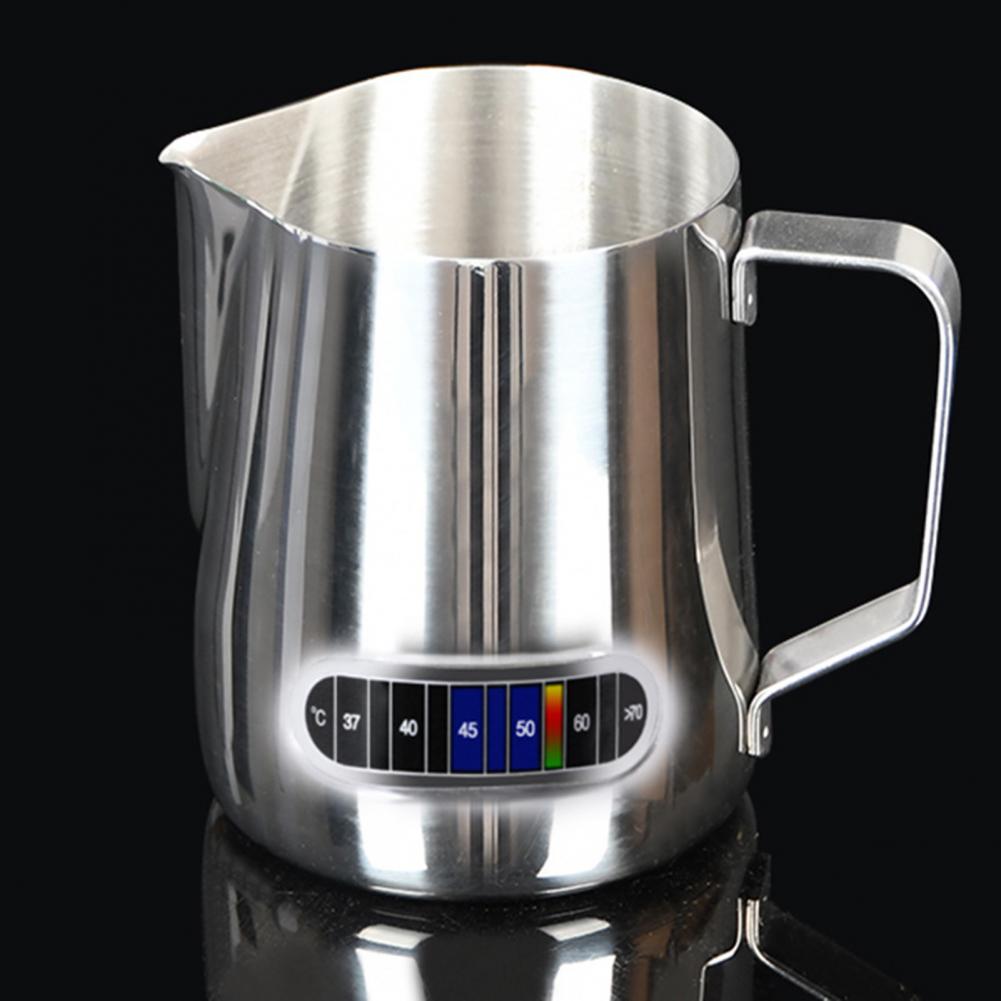 Description Picture 4 of itemCoffee Latte Milk Frothing Jug Milk Frother Pitcher Stainless Steel Jug Espresso Barista Pitcher Milk Pot Coffee Accessories