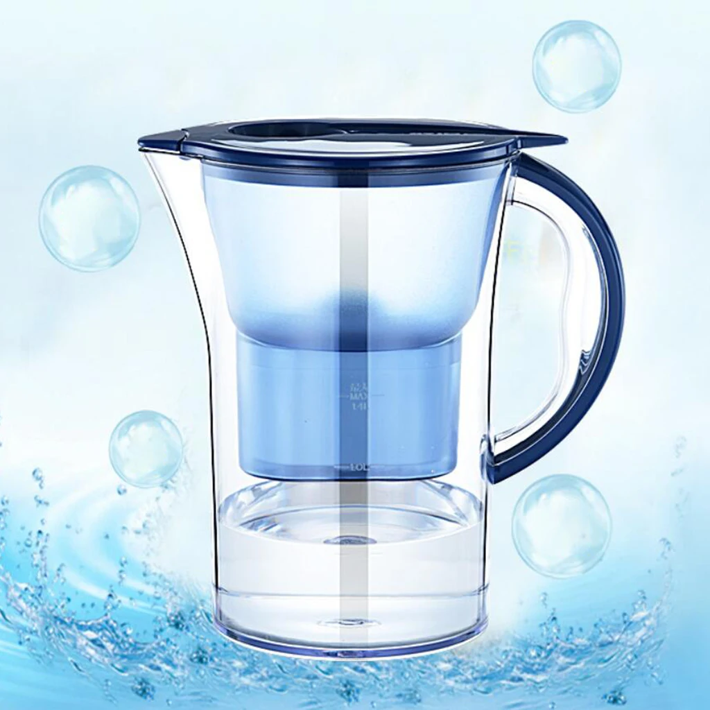 Water Filter Water Bottle Household Kitchen Drinking Desktop Water Filtration to Operate Gifts