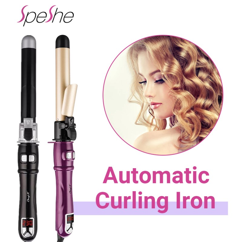 Best of 25 / 28 / 32mm Ceramic Barrel Hair Curlers Automatic Rotating Curling Iron For Hair Iron Curling Wands Waver Hair Styling Appliances Reviews & Tips