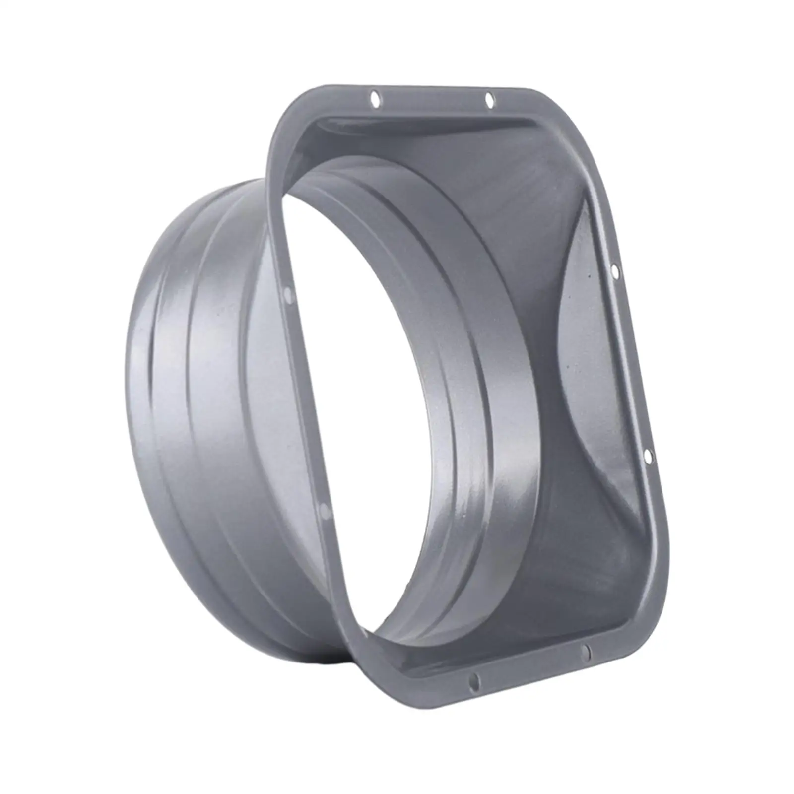 Air Vent Duct Connector Straight Ventilation Pipe Ducting Connector Duct Connector Flange Replacement Easy Installation Durable