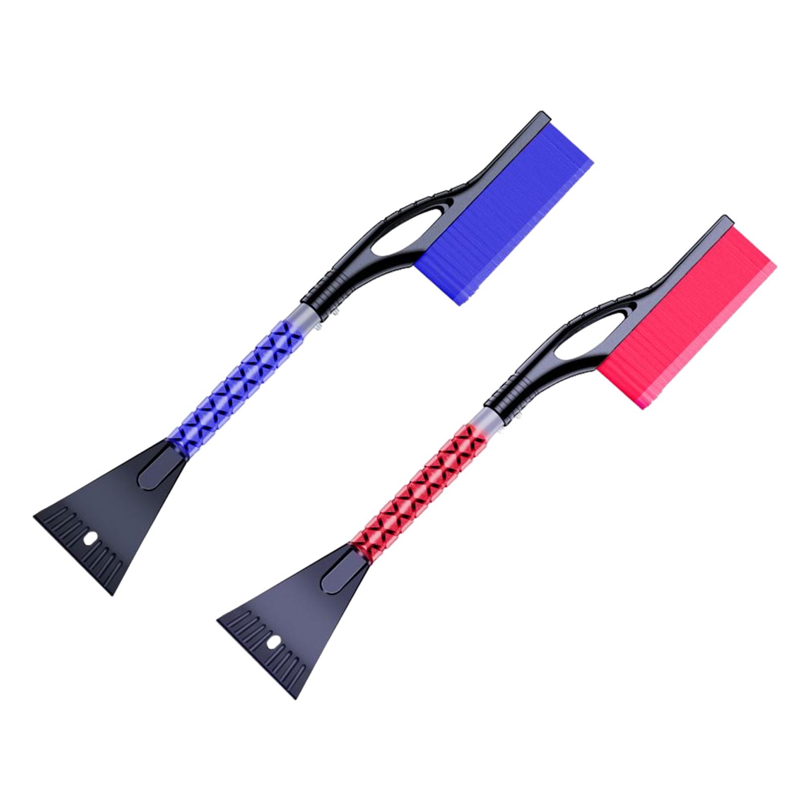 Snow Brush & Snow Shovel Extendable with Grip Car Windshield