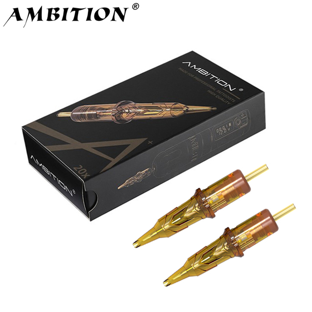 Best of Ambition Glory Tattoo Cartridge Needles RS Round Shader 0.35mm 0.3mm 3rs 20PCS SMP &amp; Semi-Permanent For Color Packag And Shadow Reviews & Tips