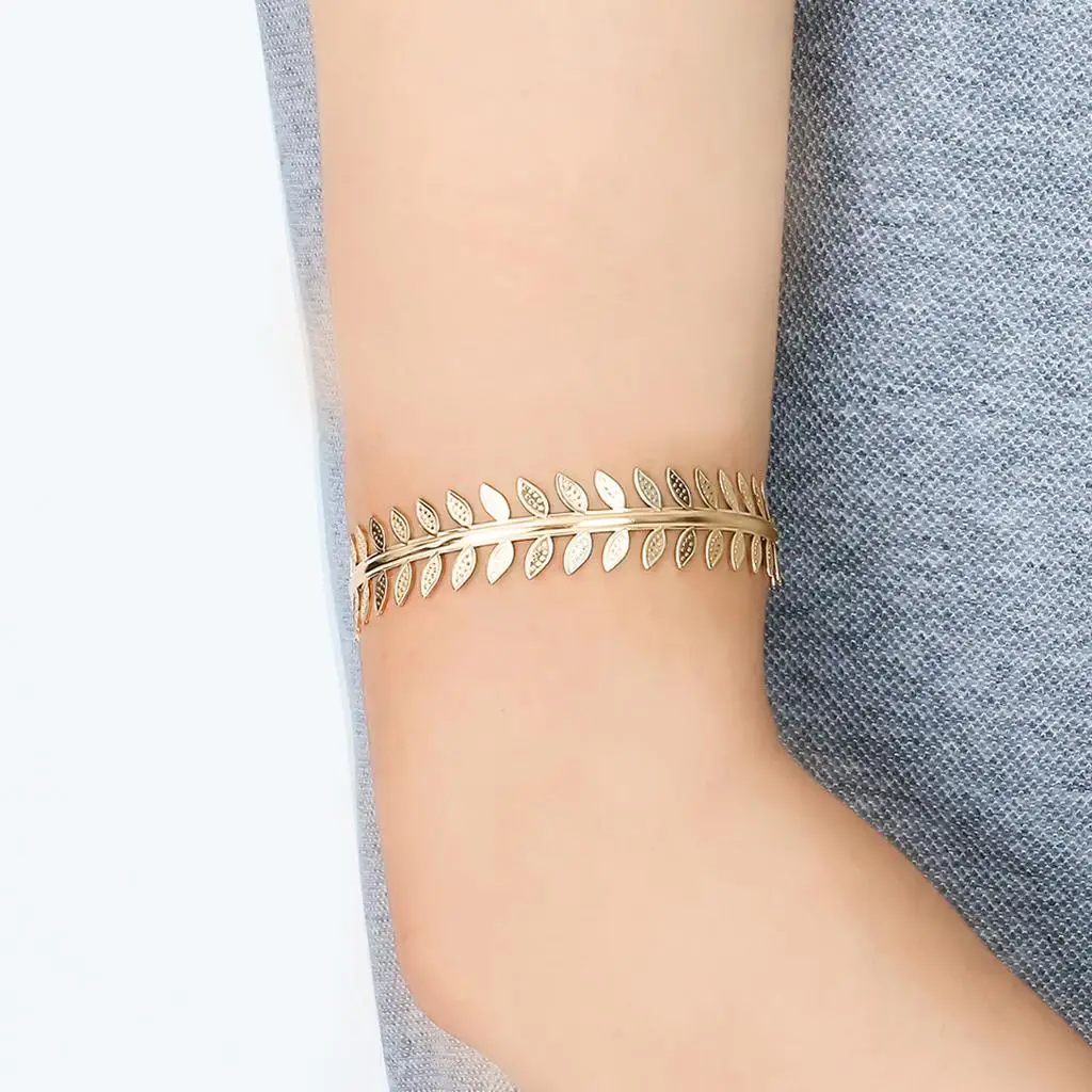 2x Women Girls  Bracelet Wristband Upper Arm Cuff Armlet for