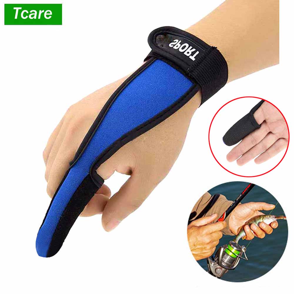 Best of Tcare 1 Piece Single-Finger Fishing Gloves Braces Anti-Slip Index Finger Protector Unisex Finger Casting Guard Glove For Fishing Reviews & Tips