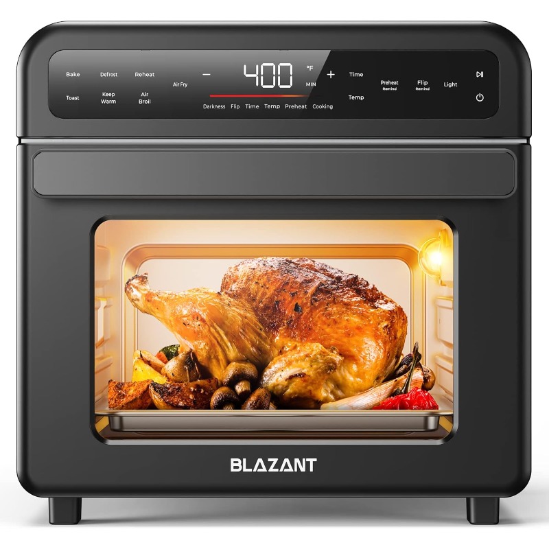 Title 10, Toaster Oven Air Fryer Combo, Countertop 20QT/1...