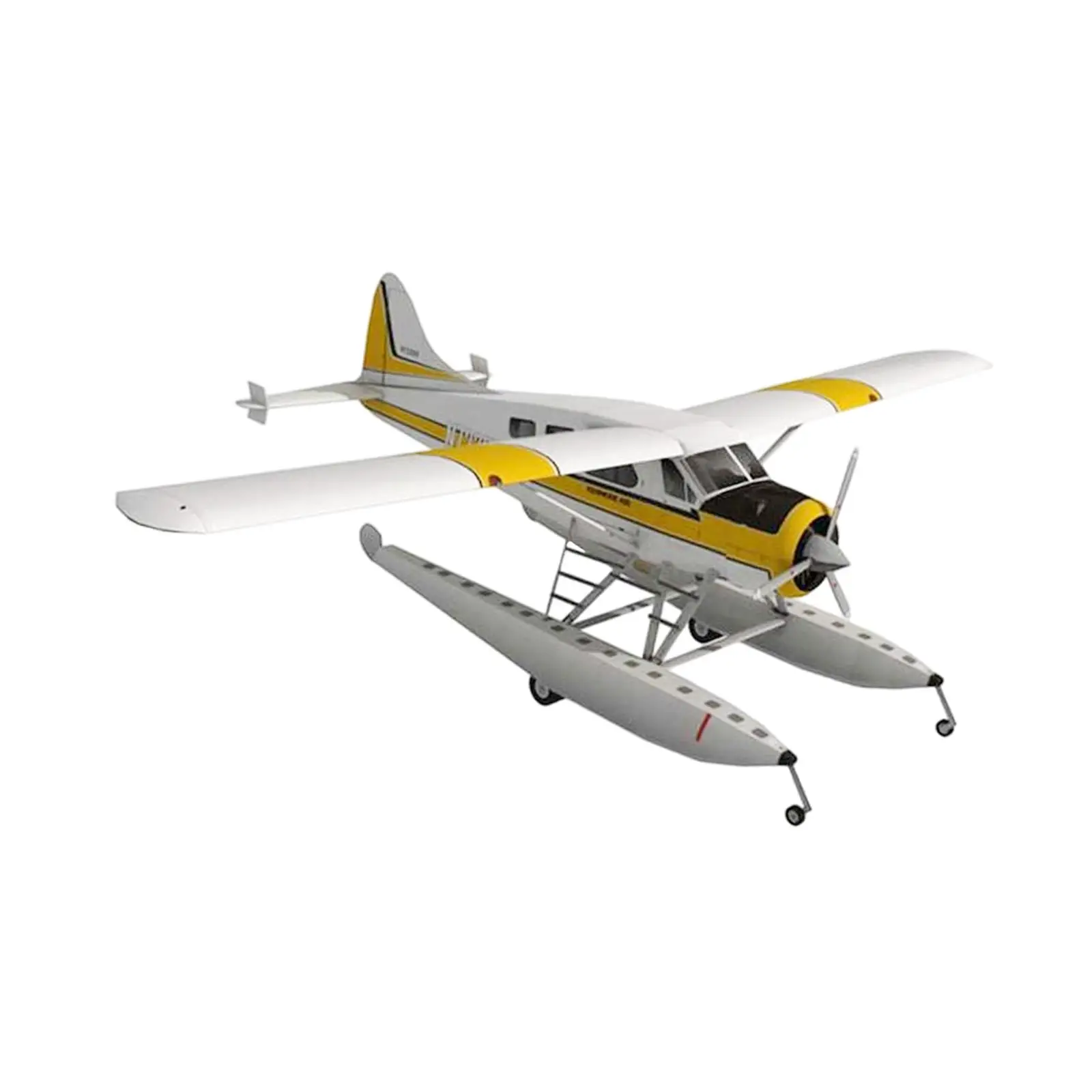 1:32 Seaplane Model Collections Desk Decoration Paper Airplane Model Kits 3D Puzzle for Men Women Adults Kids Gifts
