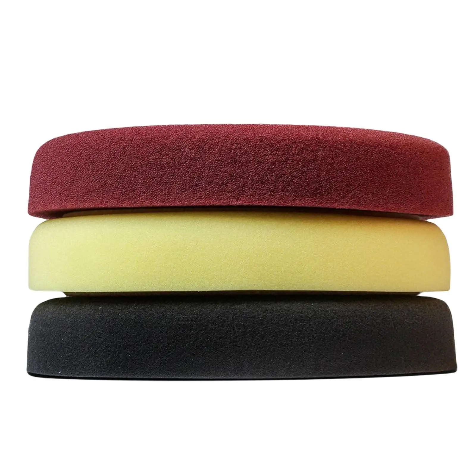 3Pcs 7 Inches car Polishing Pads Compound Buffing Sponge Pads Buffing Waxing for Car Buffer Polisher Cleaning Waxing