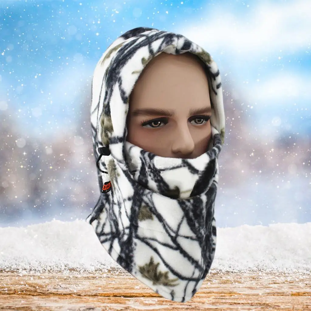 Balaclava Ski Mask Hood Windproof Neck Warm Soft Face Mask for Cold Weather