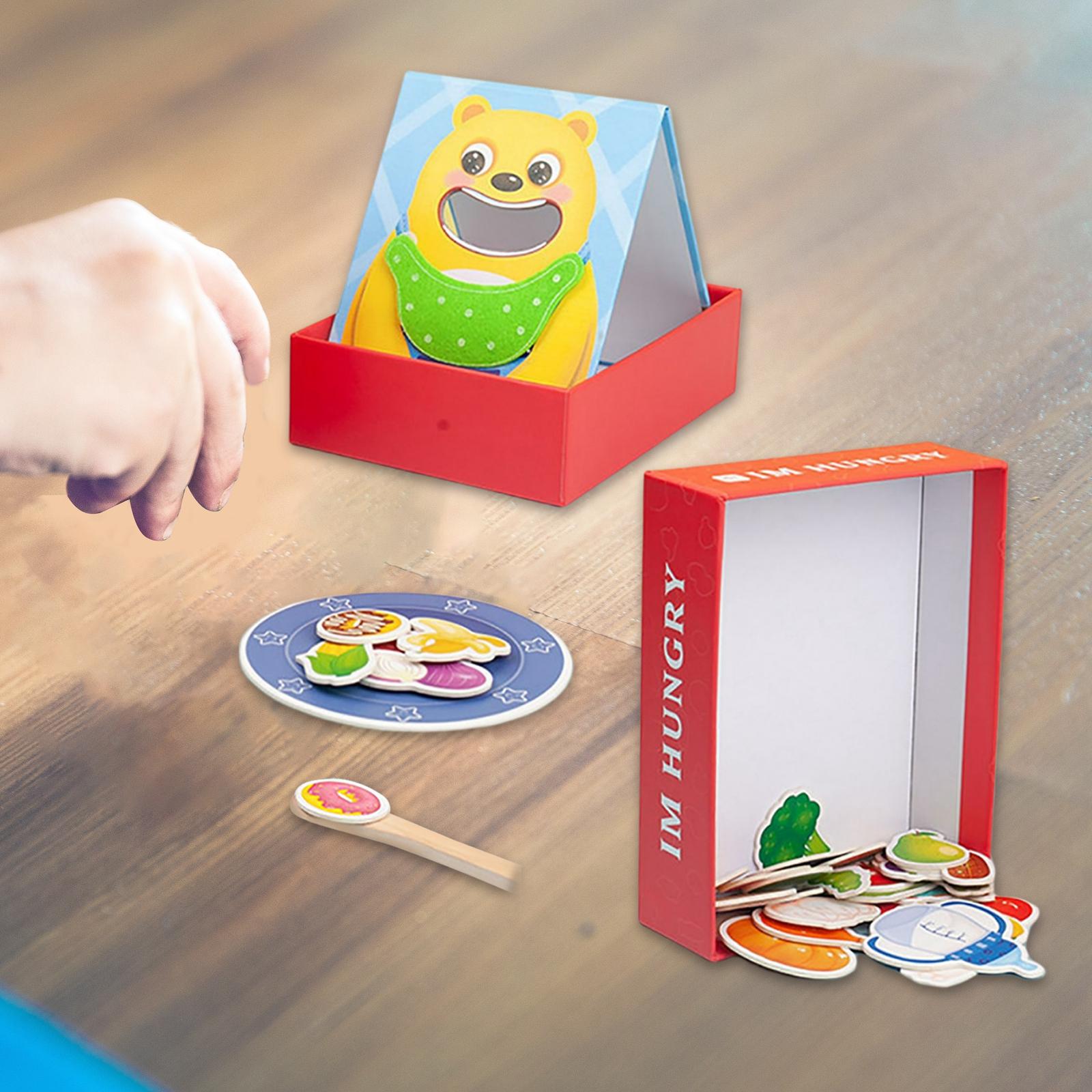 Feeding Game Preschool Toy Development Spoon Training Montessori for