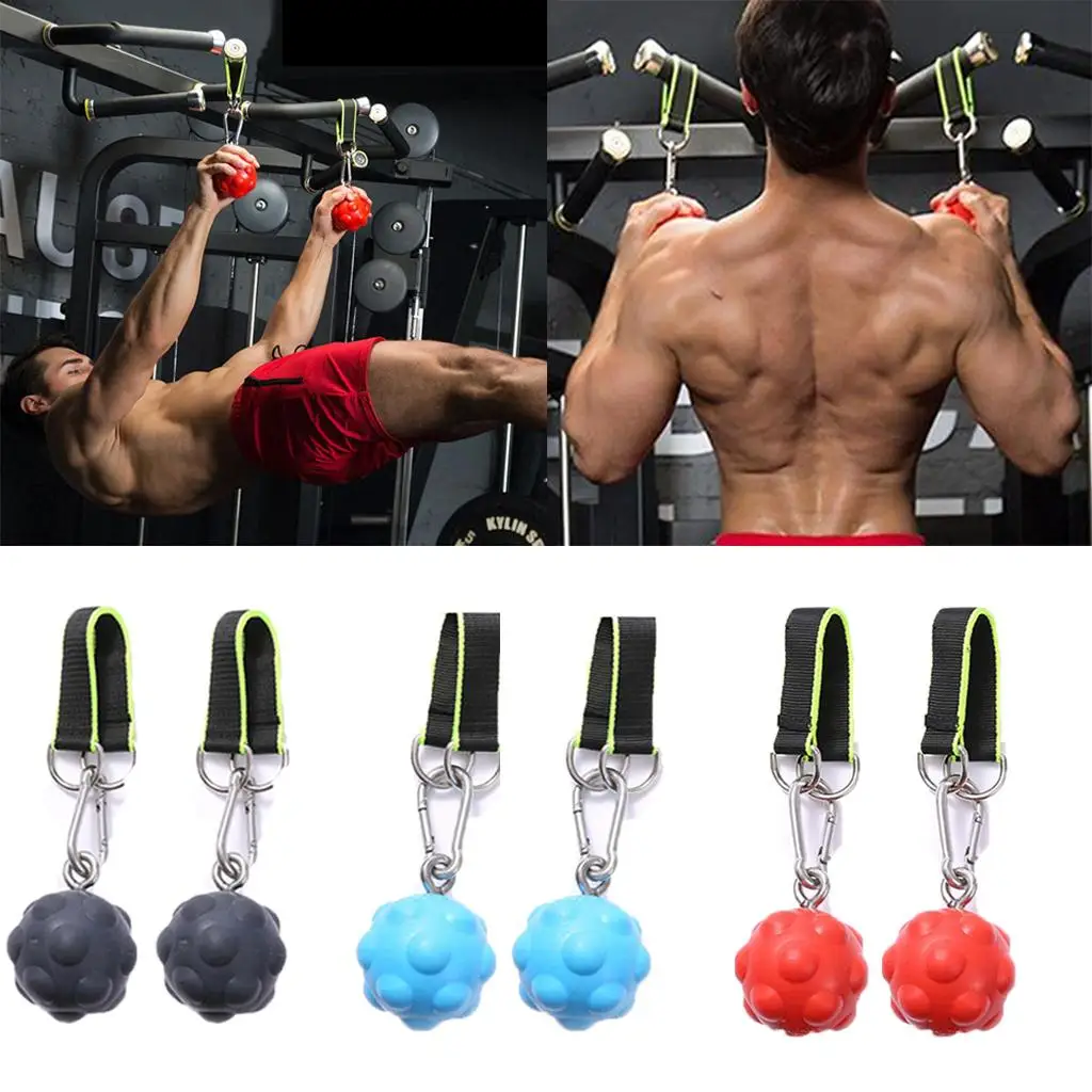 2Pcs Durable Non- Pull  for Bouldering Forearm Back Muscles Fitness