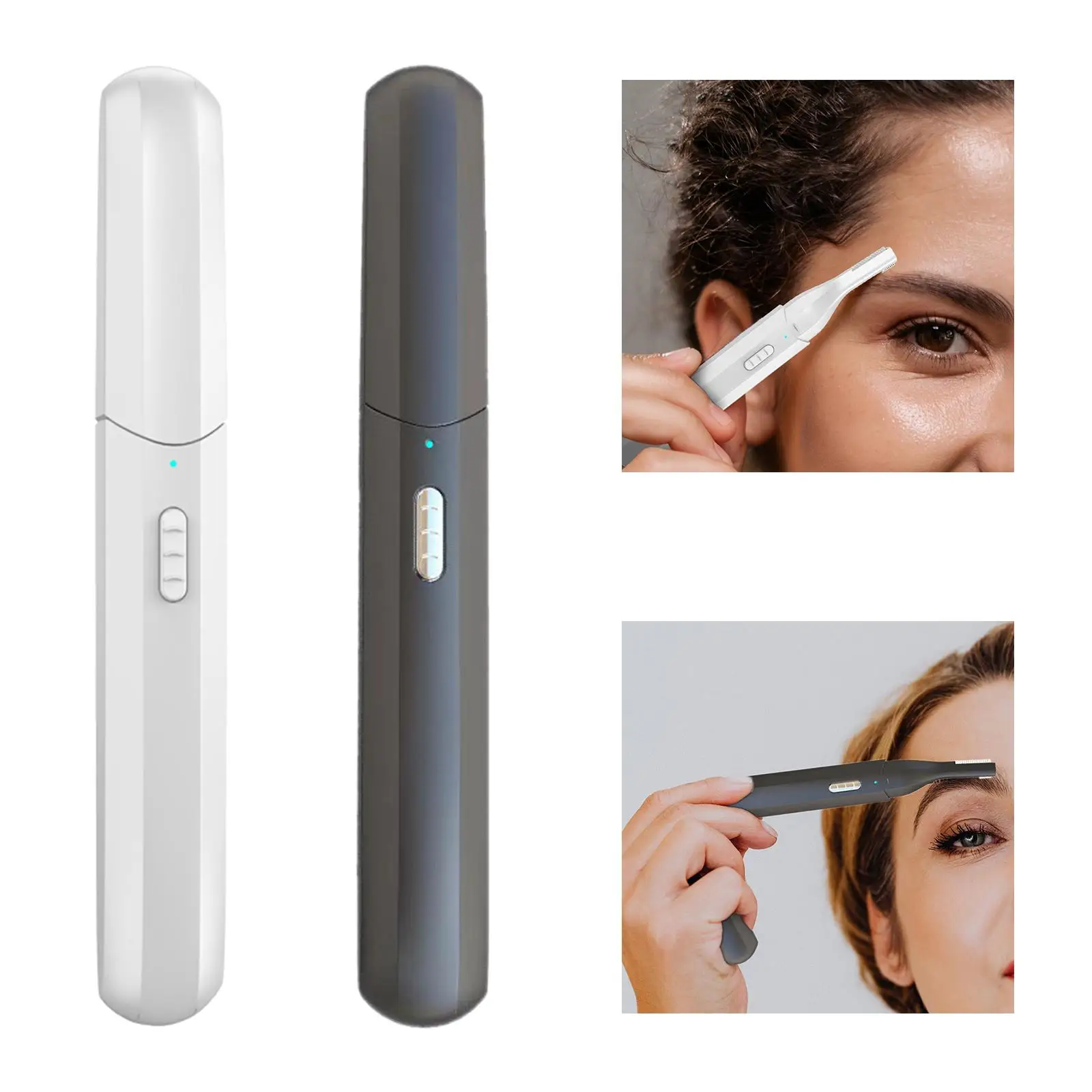 Rechargeable with Dual Cutter Head Washable Travel for Face Arms