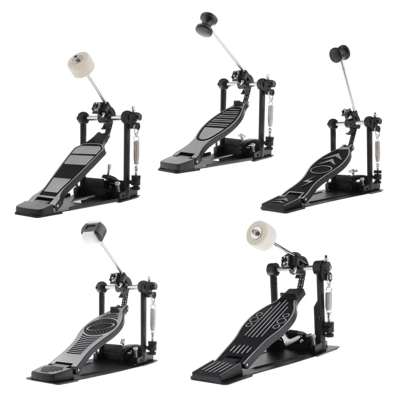 Single  Drum Pedal Double Chain Drive Foot Pedal Professional