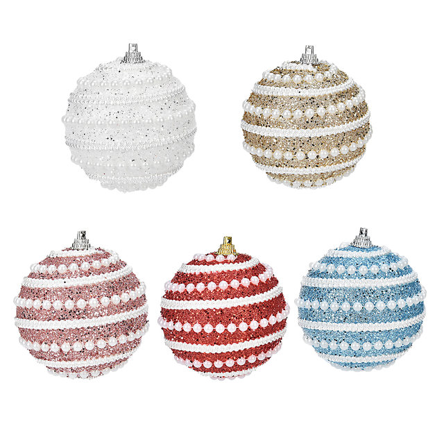 Christmas Decorations Light Champagne White Abnormity Painted Christmas  Ball Hanging Set Christmas Tree Pendant Accessories - AliExpress