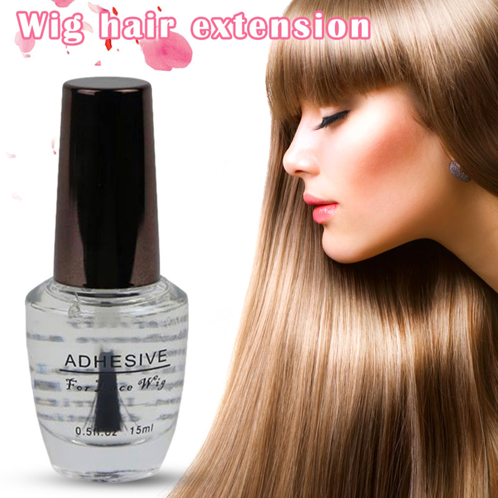 Description Picture 4 of item15ml Hair Glue Accessories Skin Invisible Safe Ingredients Seamless Glue Suitable For Hair Beauty Styling