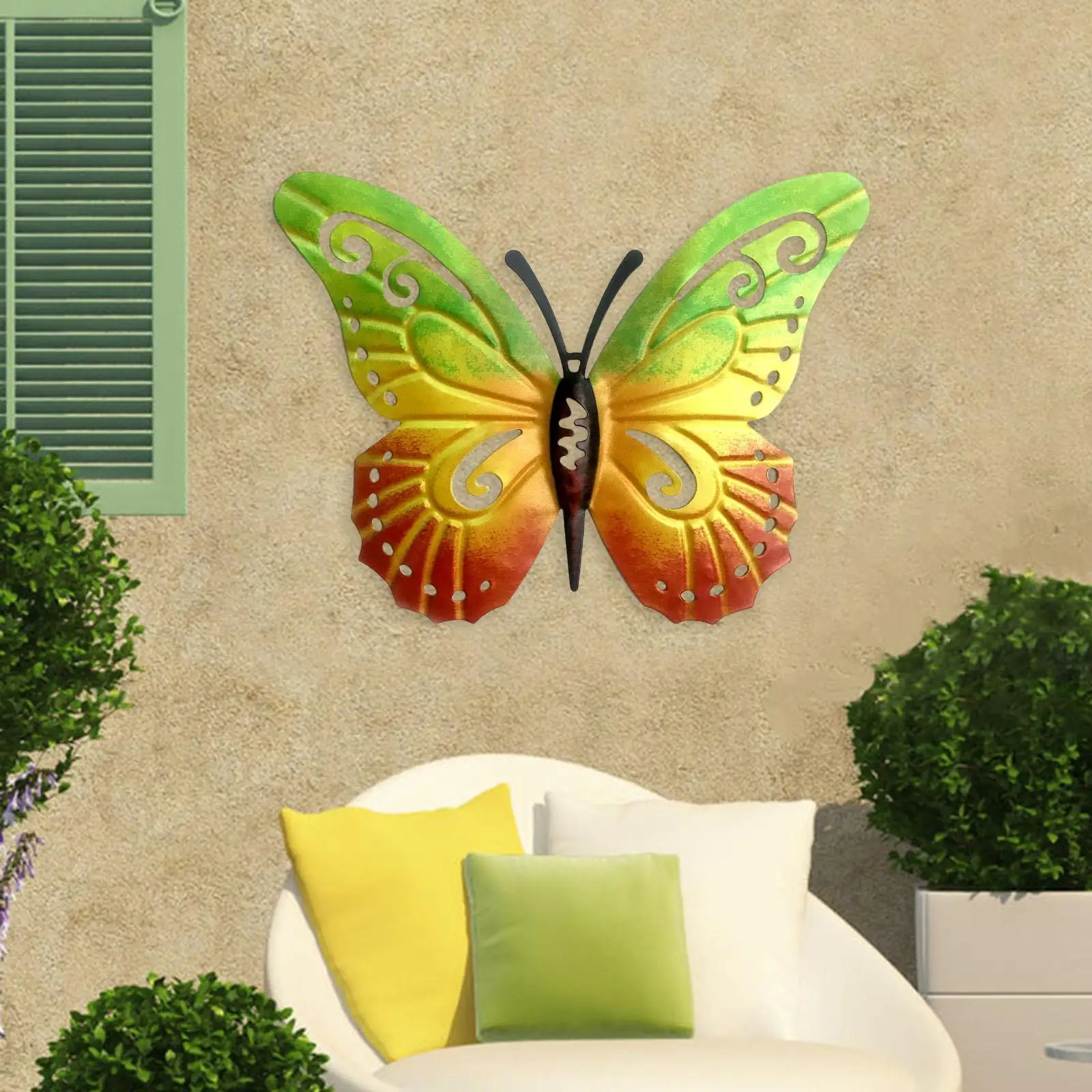 Butterfly Wall Decors Hanging Sculptures Figurines Display Artwork Decoration