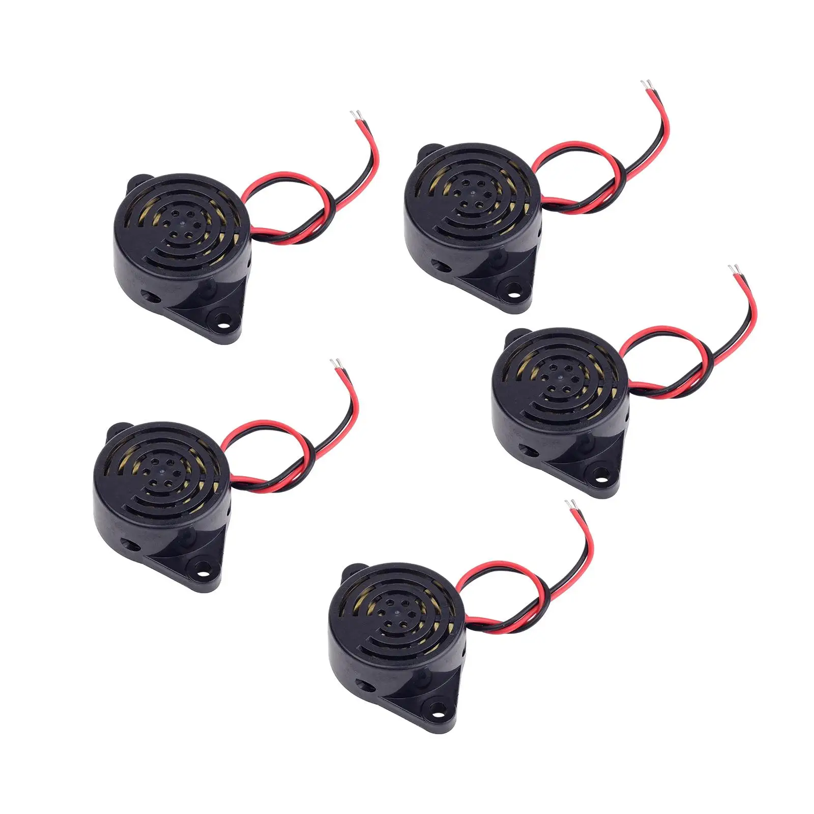 5Pcs Active Buzzer Continuous Beep Sounder Alarm for Golf Cart Vehicles