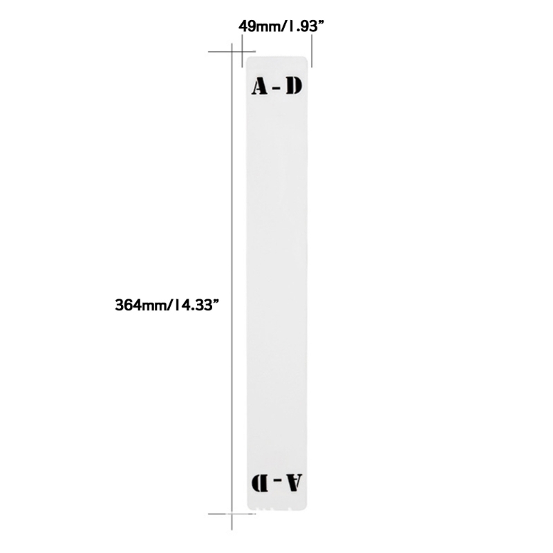 Title 24, 587D Vinyl Record Separator Card Vinyl Record D...