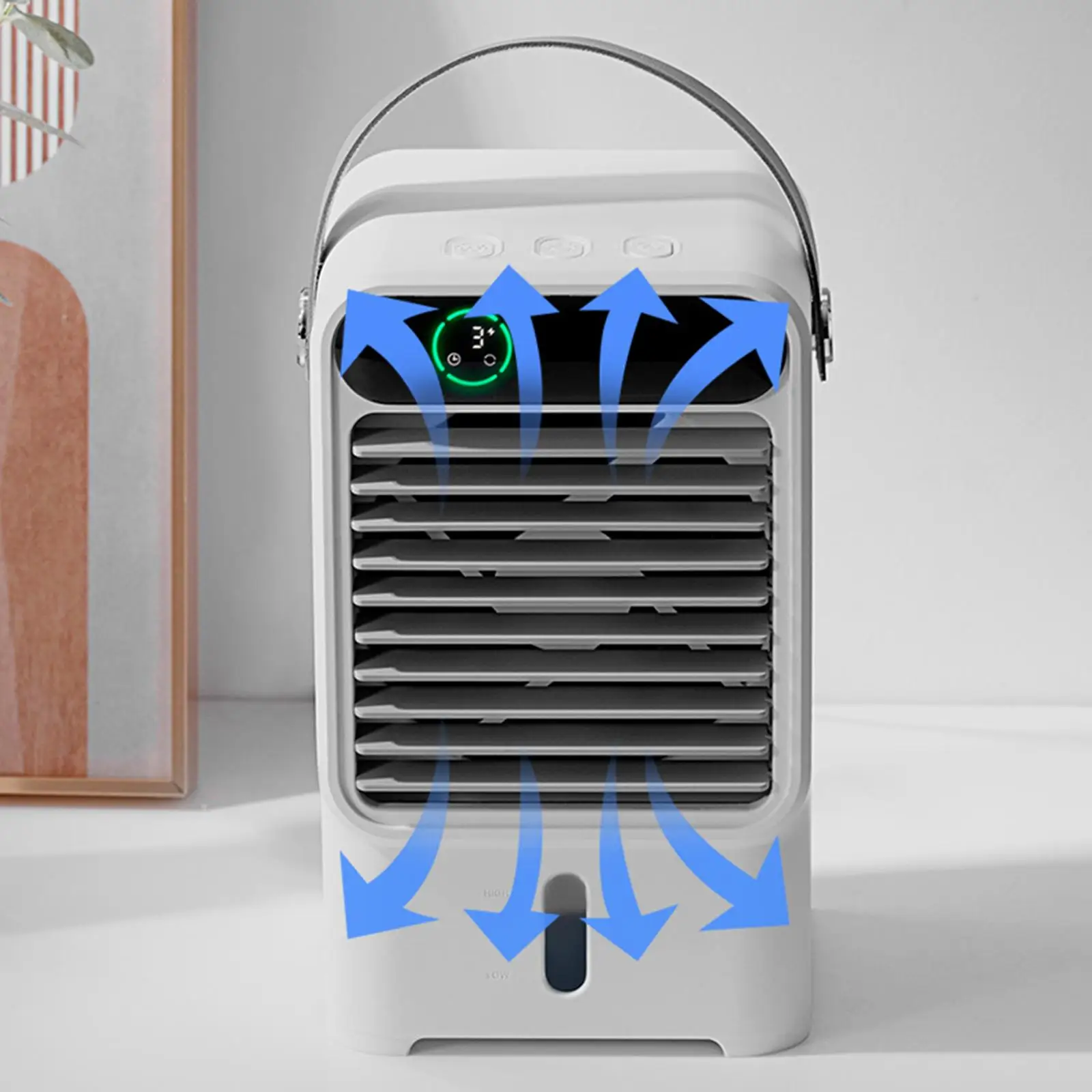 Air Conditioner 3 s Winds Desk Air Cooler Fan for Bedroom Room Office