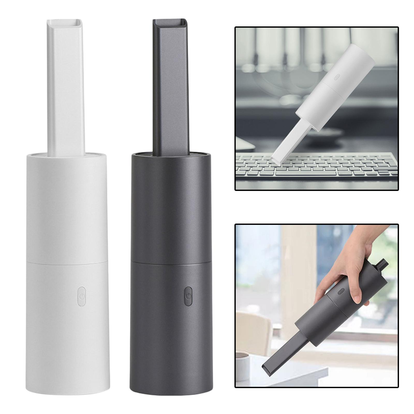 Handheld Vacuum Cleaner USB Rechargeable Hand Pump for Office Home Desktop