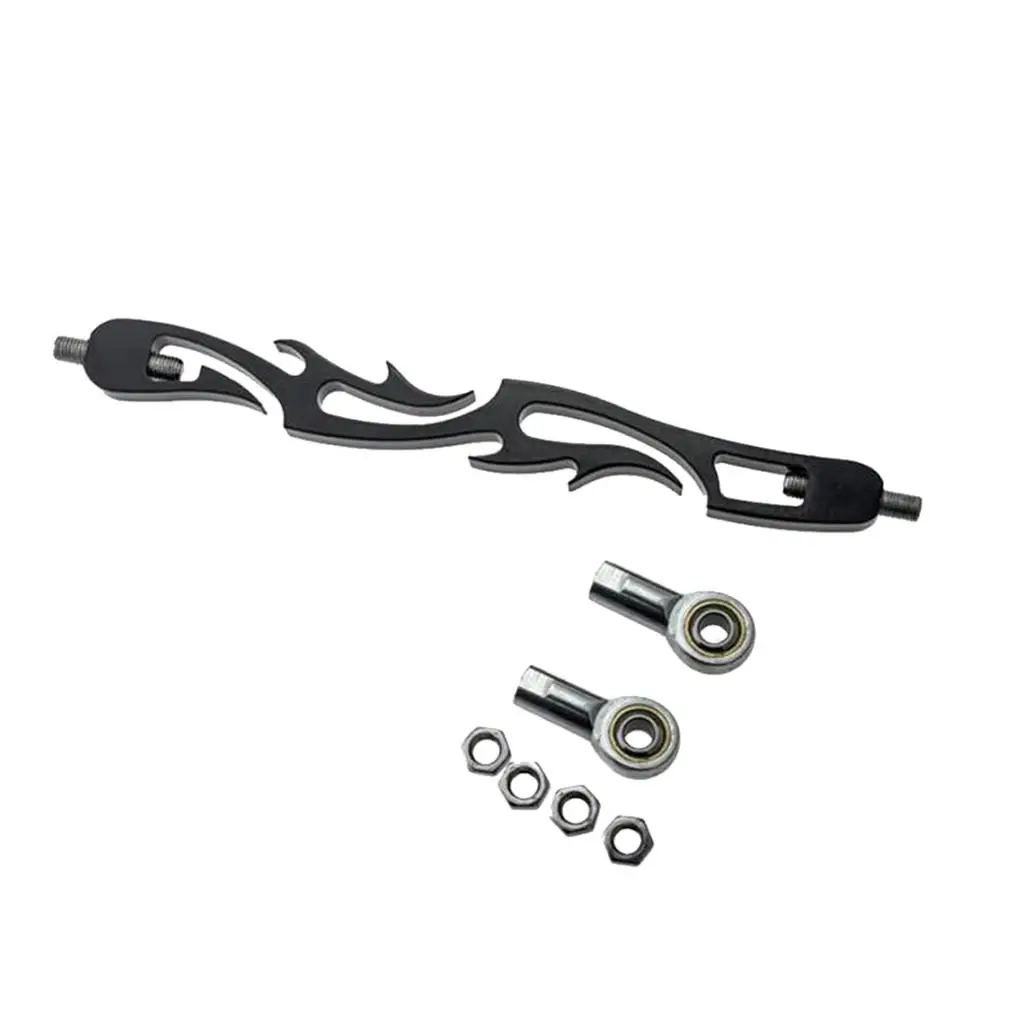 Black Motorcycle Gear Shifter Linkage Rod for 85-18