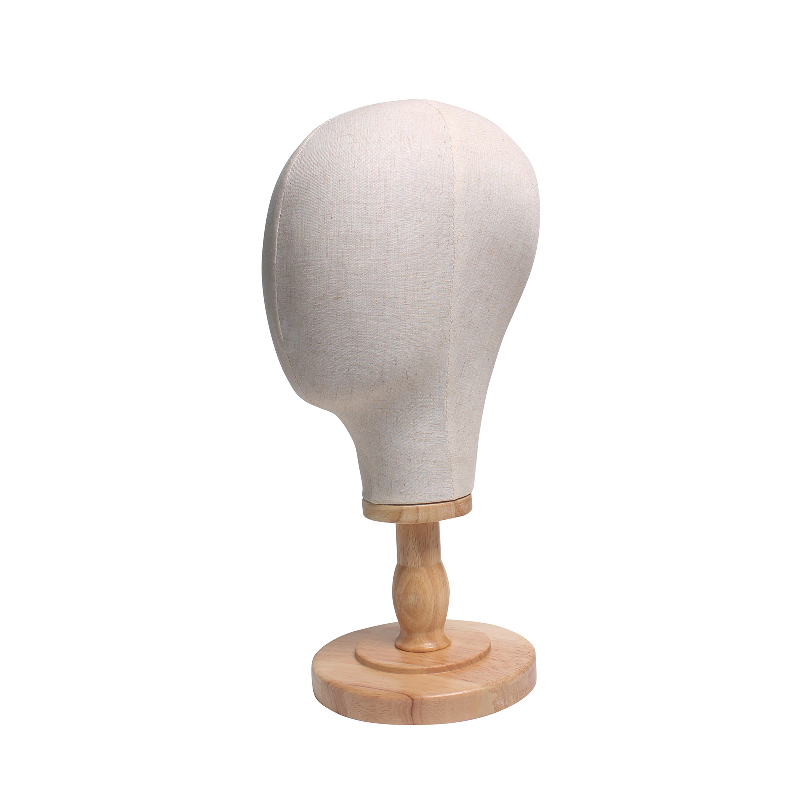 Best of 22'' Canvas Mannequin Wig Manikin Hats Caps Display Canvas Cork Block Mannequin Head Model + Detachable Wood Stand Reviews & Tips