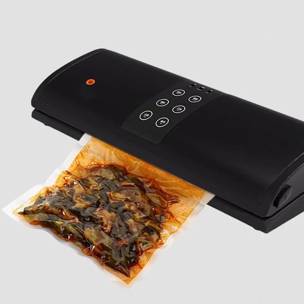 Full Automatic Vacuum Sealer Machine for Food Preservation Easy to Clean Portable, EU Plug
