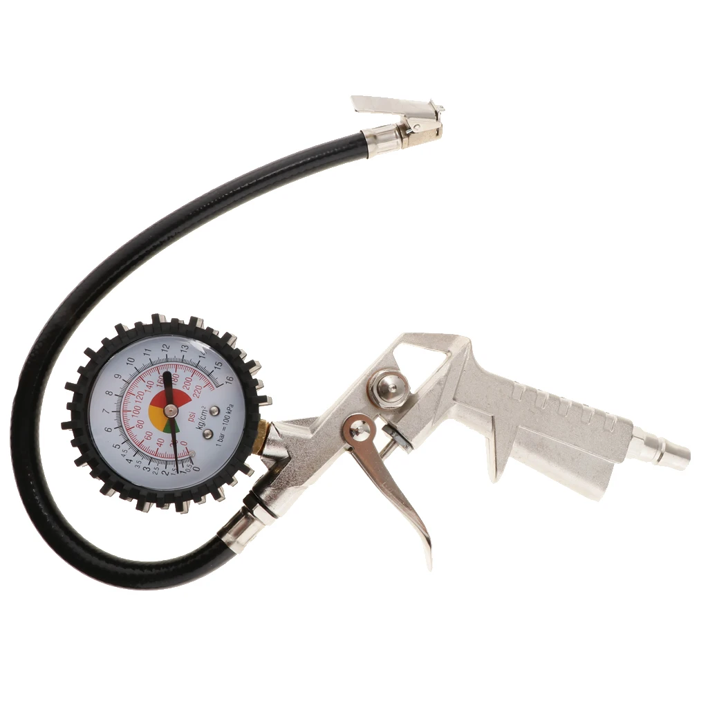 0-220PSI Car Vehicle Motorcycle Tire Inflator/Deflator Tyre Pressure 