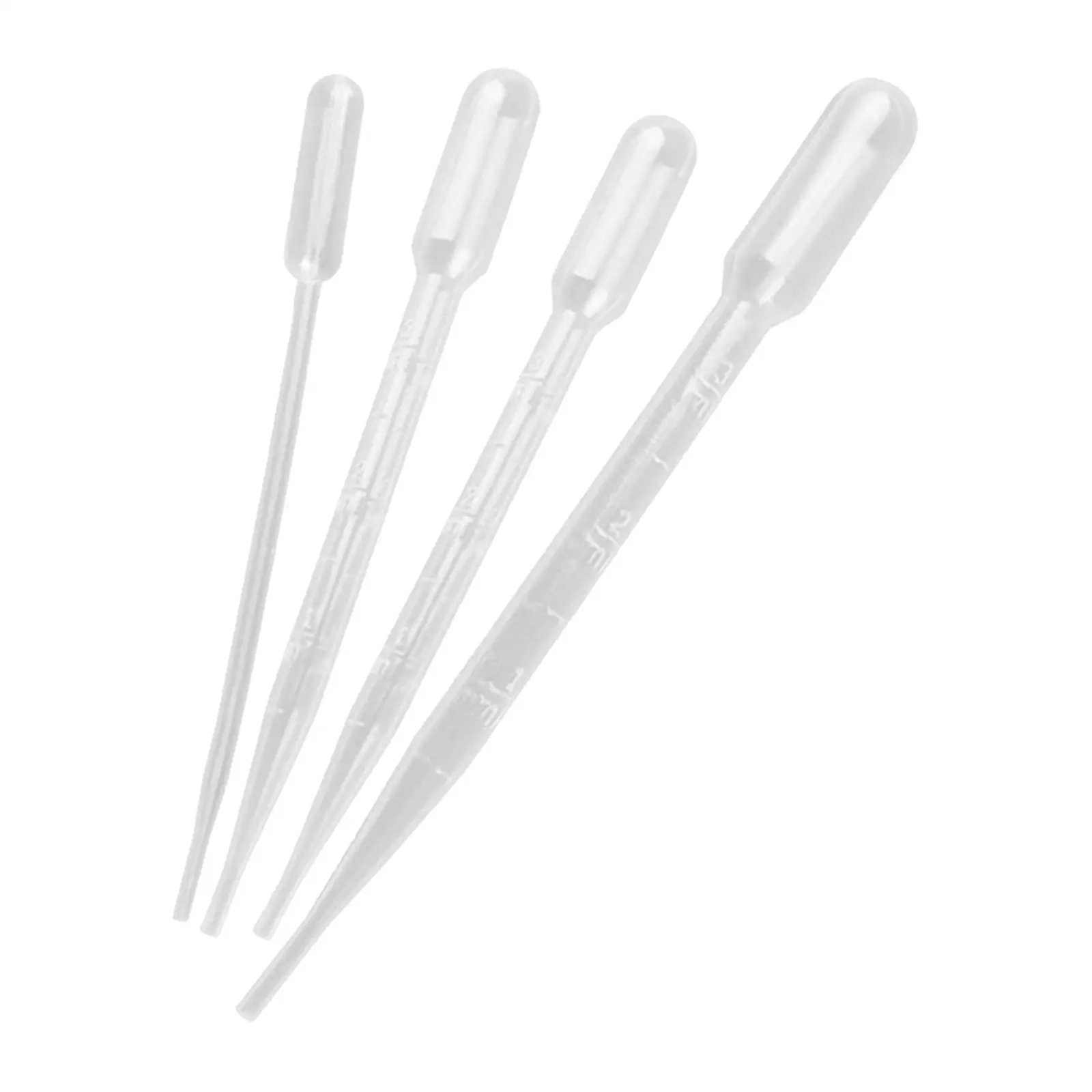 4x Transfer Graduated Pipettes Modeling Painting Tool Clear Liquid Dropper Dropper Set for Hobby Building Tools Toys Coloring