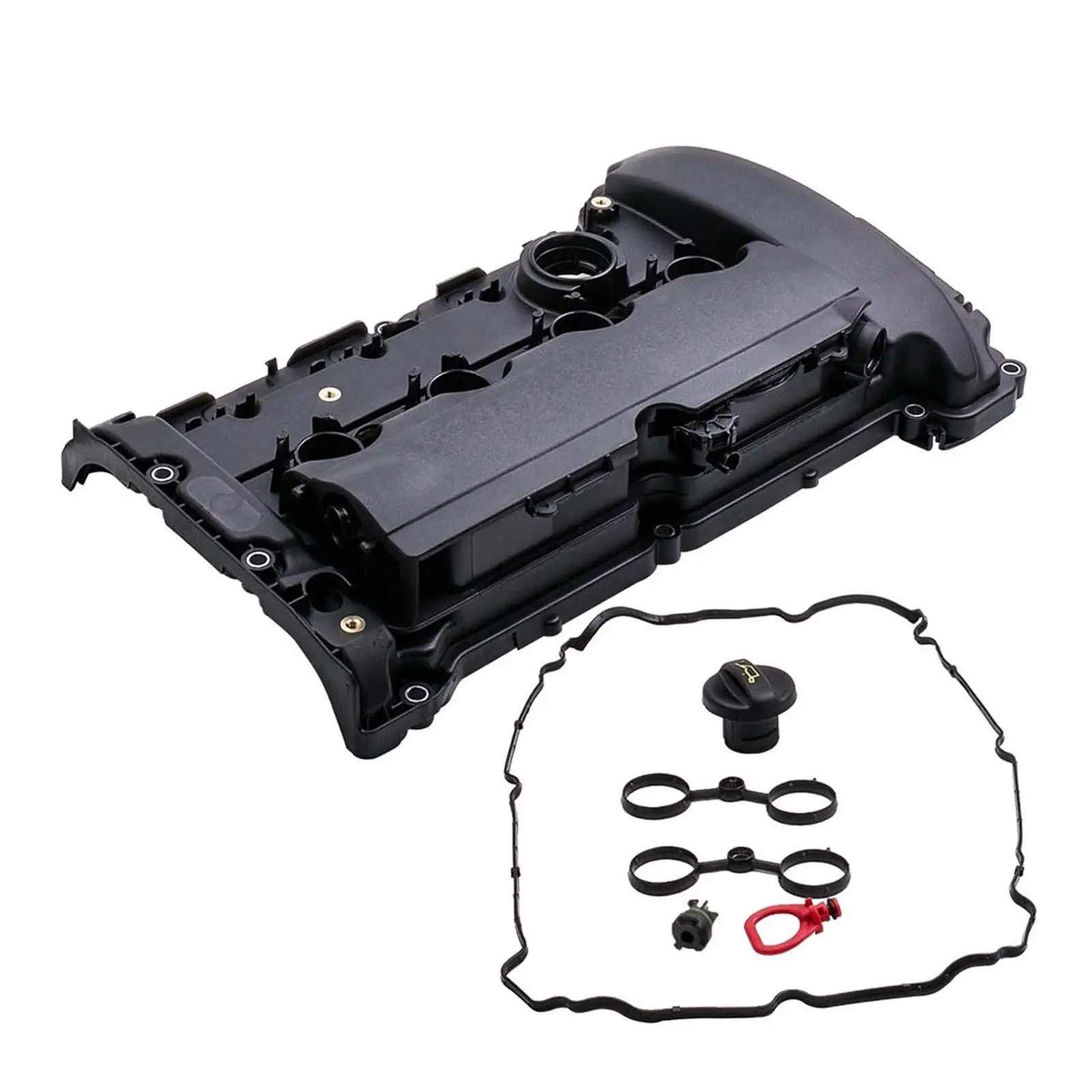 Sturdy Engine Valve Cover Professional Black 11127646555 for Mini Cooper S Jcw