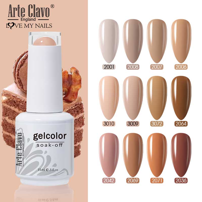 Best of Arte Clavo15ml Gel Nail Polish Nail Art 65 Colors Nail Gel Colorful Soak Off UV Gel Varnish For Nails Semi-Permanent UV Led Lamp Reviews & Tips