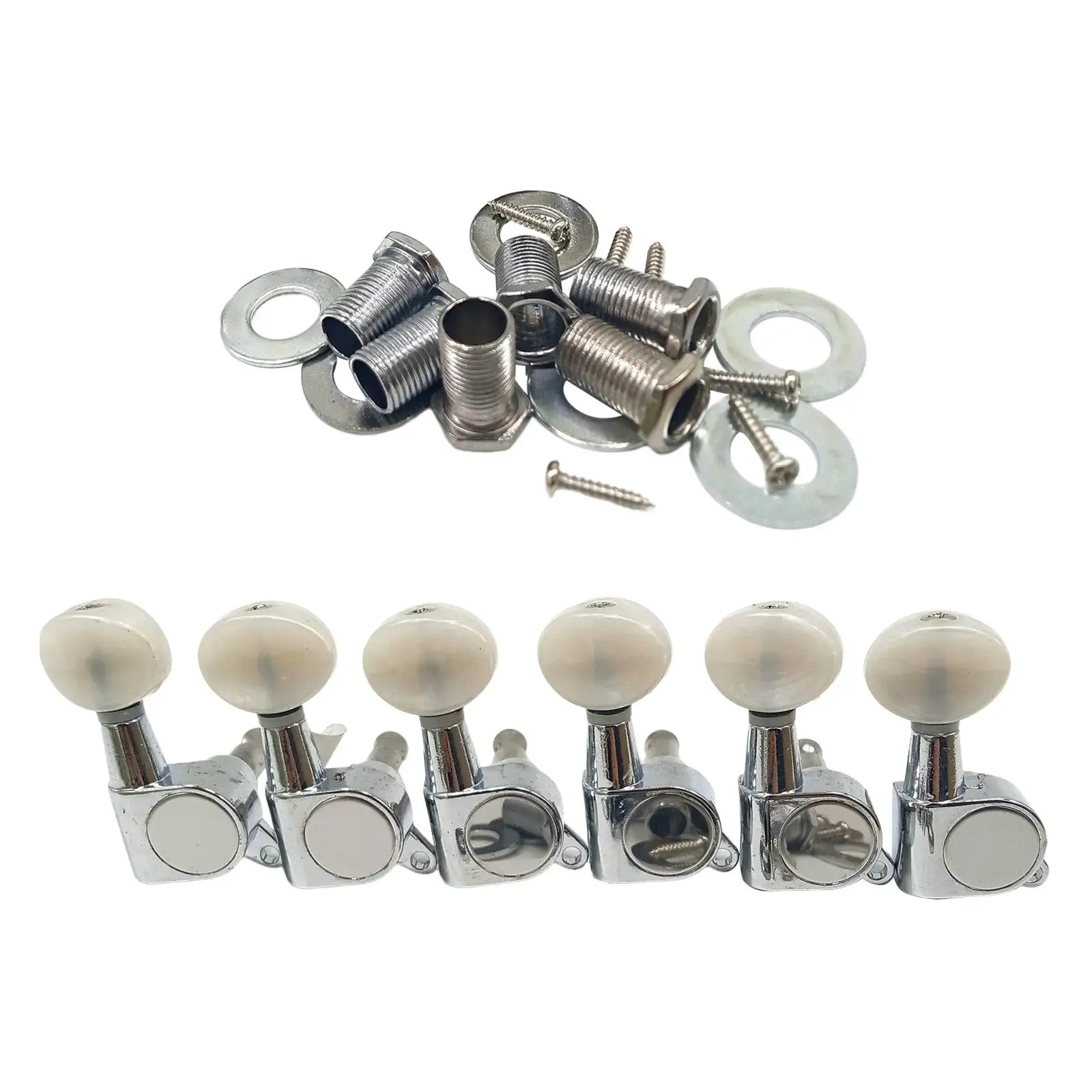 Zinc Alloy Guitar String Tuning Pegs Tuning Machines Sealed Machine Heads for