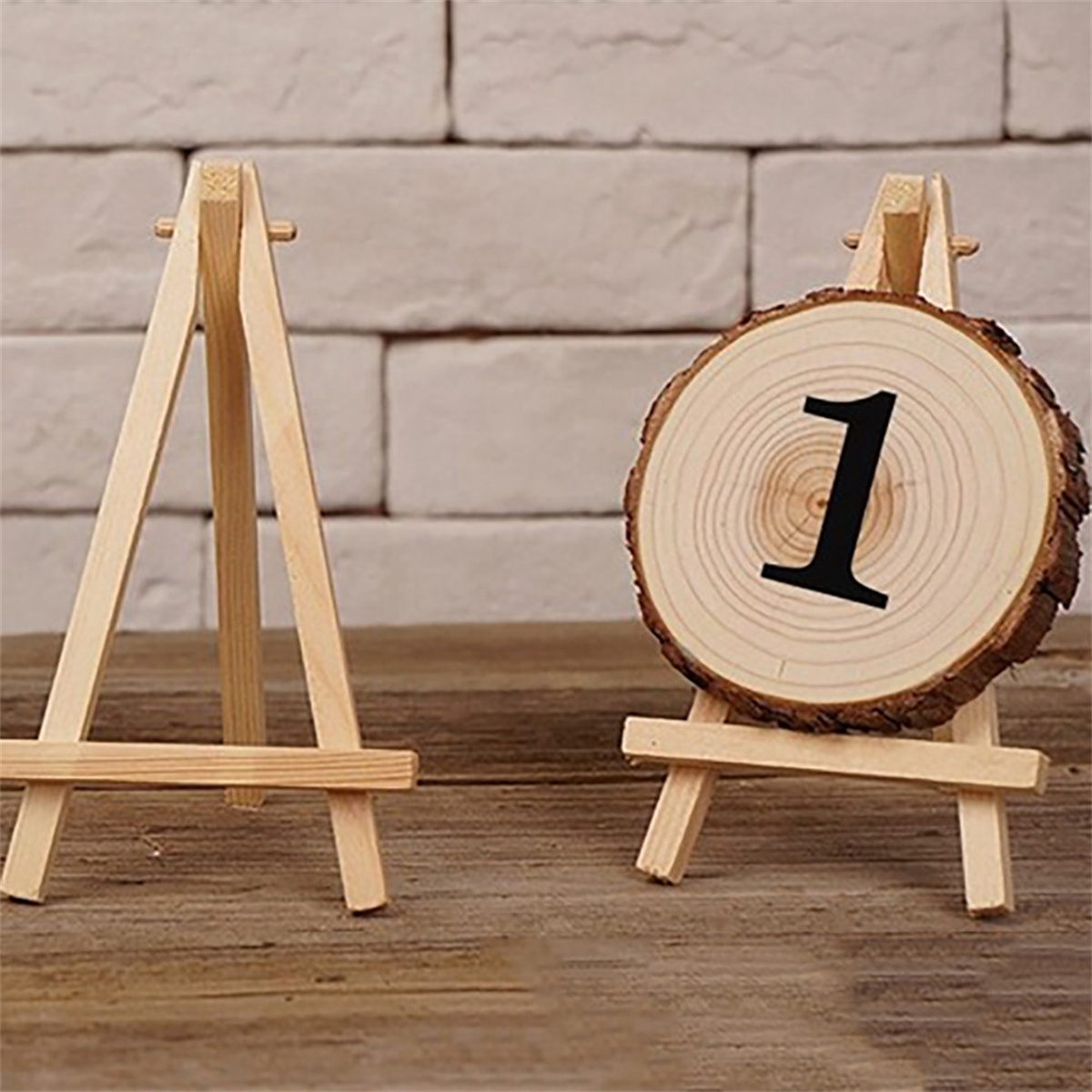 Holz Display Staffeleien Mr Mrs Hochzeit Liebe Rustikale Hochzeit Verlobung Dekor Rahmen Malerei Poster Jäten Tisch Dekor Diy Stativ – Detail 10