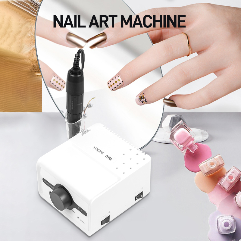 Best of 65W Strong Max 211 Electric Nail Drill 35K Strong 102LN 105L H37L1 Marathon Handle And Pedicure Machine Professional Nail Device Reviews & Tips - Image 4