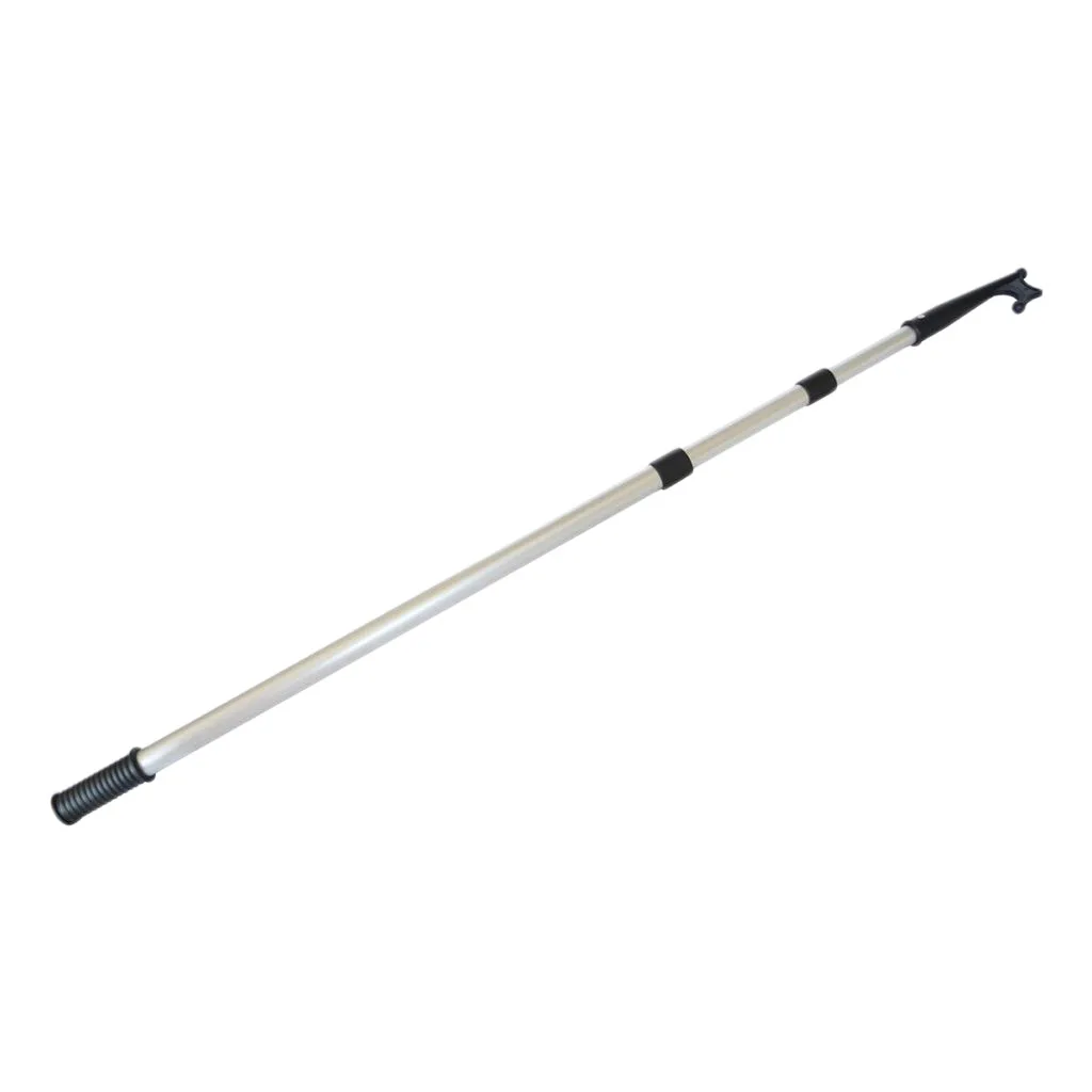 Aluminum Telescoping Scratch-Resistant Boat Hook with Nylon Tip - 3.5-Feet.6-Feet 107cm to 234cm