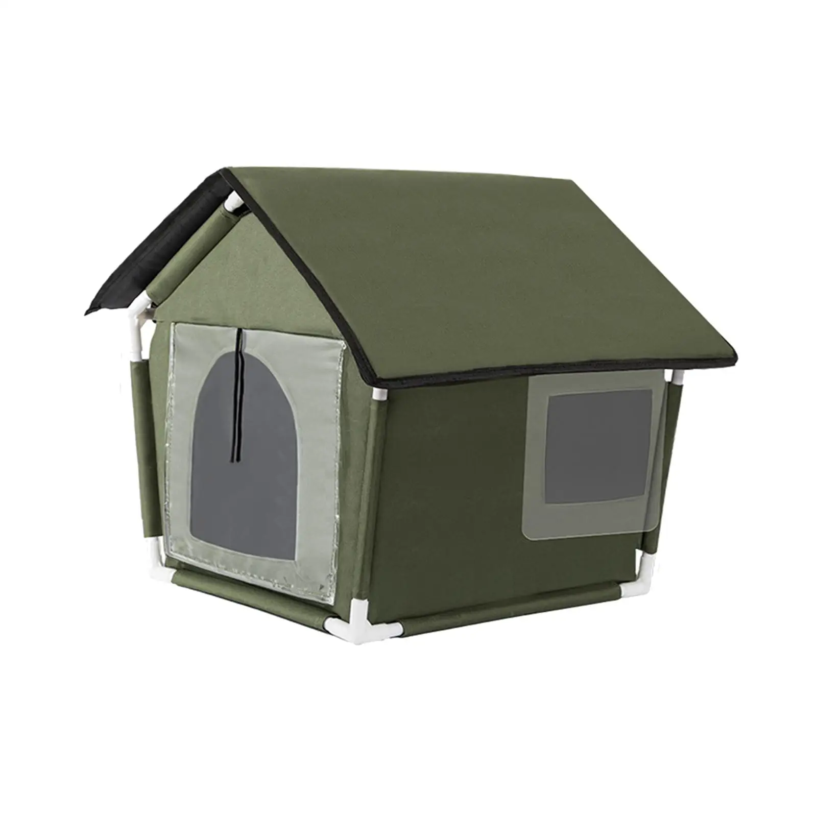 Foldable Pet Shelter Foldable Cave House for Outdoor Kittens or Small Dogs
